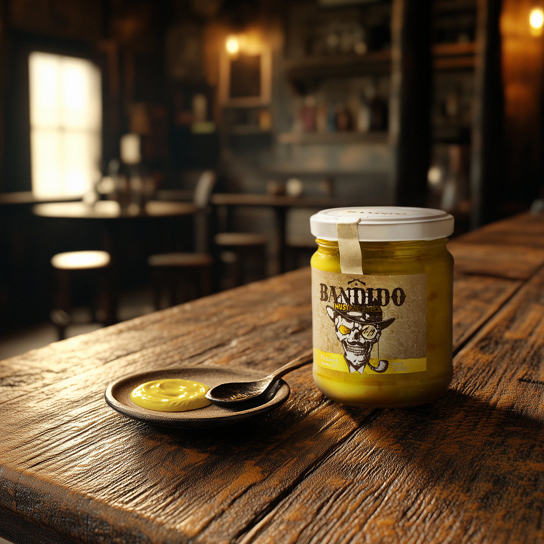 Mostarda com Pickles Bandido 200g